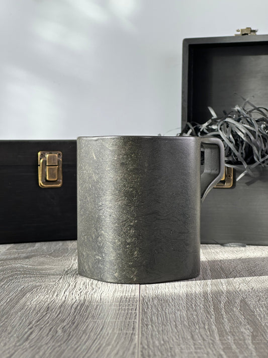 Recycled Carbon Fibre Mug – Quotidiano Edition 2 | Handmade in the UK - PerformanceCUPS