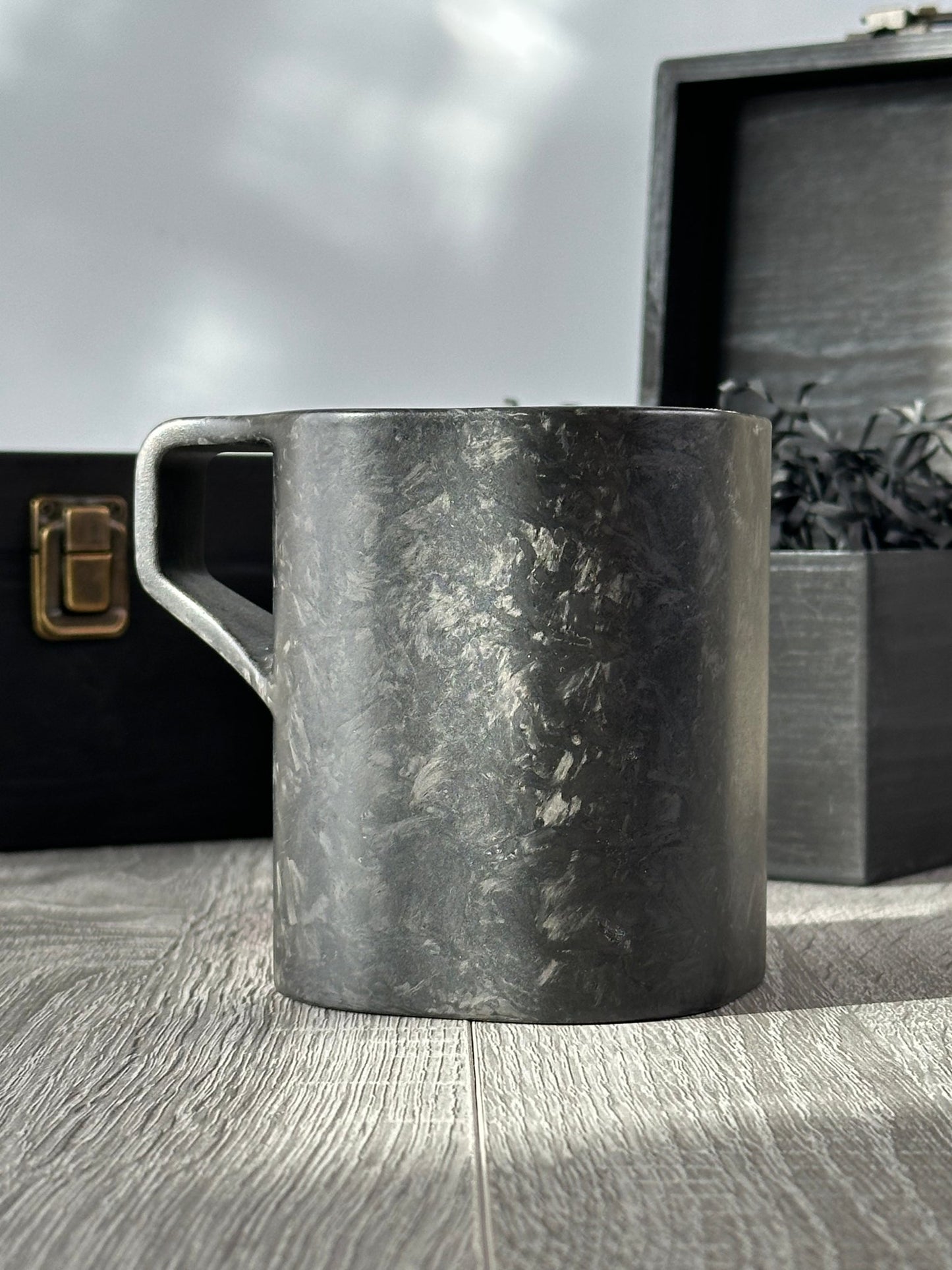 Forged Carbon Fibre Mug – Quotidiano Edition 2 | Handmade in the UK - PerformanceCUPS