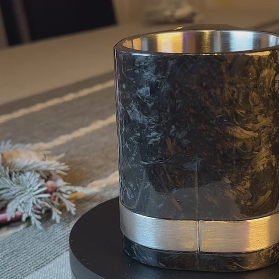 Forged Carbon Fibre MUG on PerformanceCUPS.co.uk